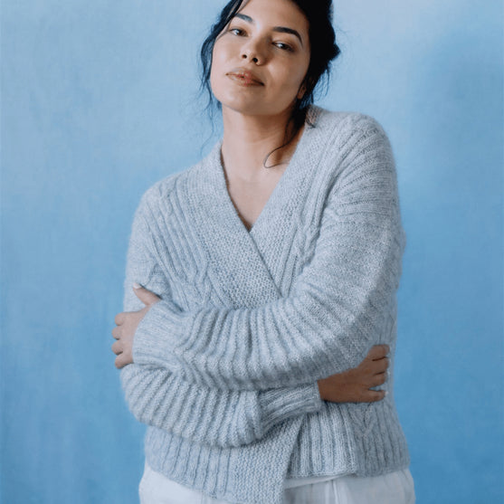 

Cloudbusting - Gilet torsadé
1