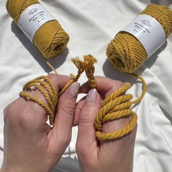 

Recycled Cotton Rope (3 mm) - Hobbii
3