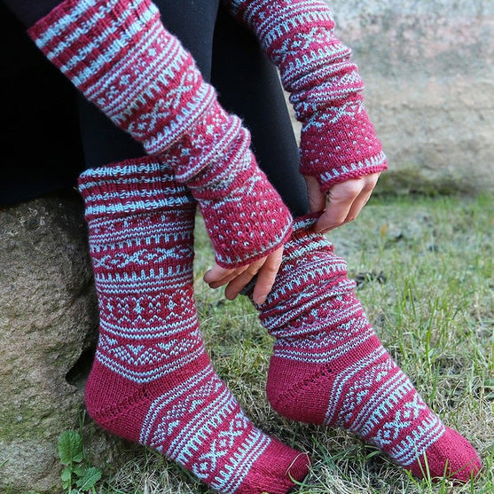 

Chaussettes en jacquard
1