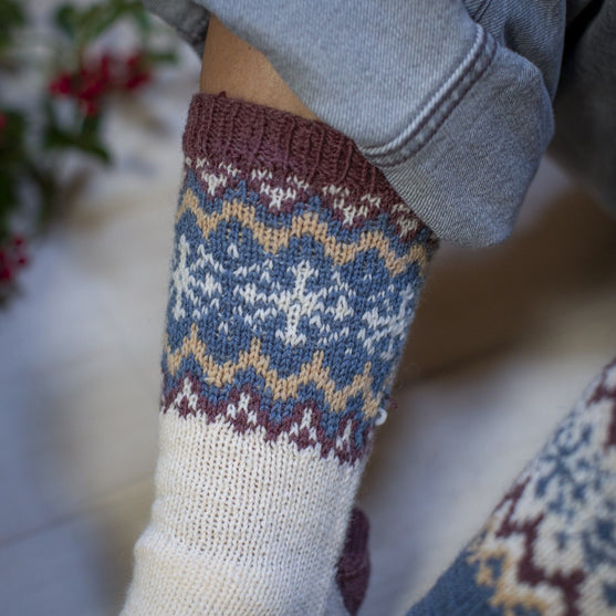 

3e dimanche de l'Avent - Tricot - Frosty Feet - Chaussettes
5