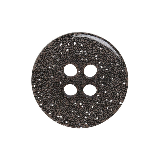Boutons Glitter - Noir - Plusieurs Tailles - Go Handmade