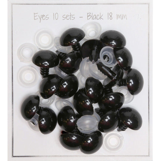 Yeux de sécurité - 18 mm - Go Handmade