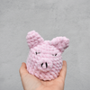 

Vache et cochon - Peluche réversible
2