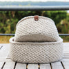 

Moss Stitch Panier - Rond
1