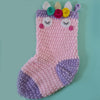 

Chaussette de Noël Licorne
2