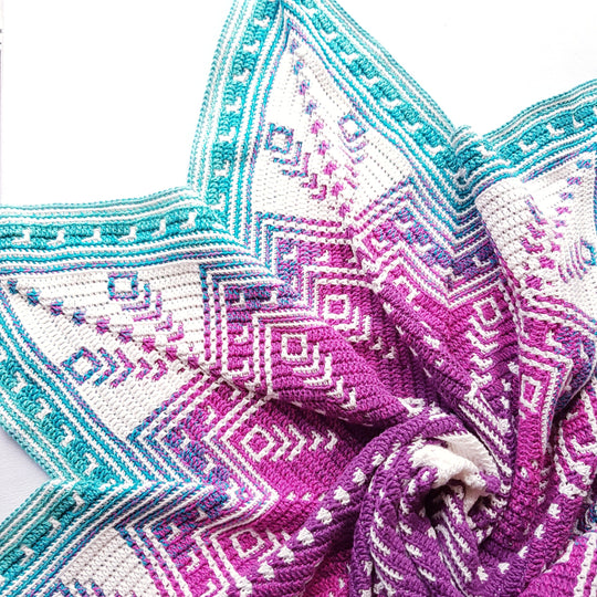 Peacock Delight - Petite Couverture