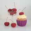 

Cupcakes avec cerise
2