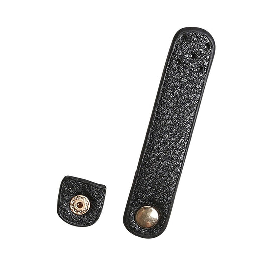 Sangle et attache avec bouton-pression en cuir PU 9 x 1,8 cm - Go Handmade