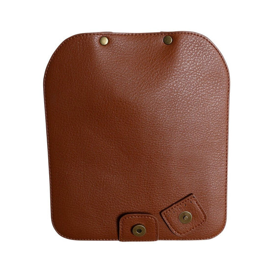 

Rabat de sac avec bouton magnétique - Brun/Bronze - Go Handmade
4