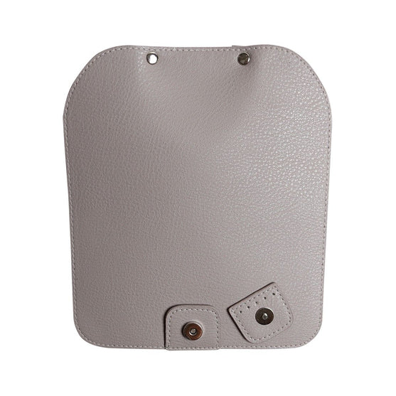 

Rabat de sac avec bouton magnétique - Beige/Argent - Go Handmade
3