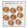 

Boutons en bois - Coeurs - 18 mm - Go Handmade
1