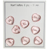

Boutons coeur - 8 pièces - Go Handmade
1