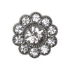 

Boutons Bling - Grosses Pierres - Argent - 4 pcs. - Go Handmade
1