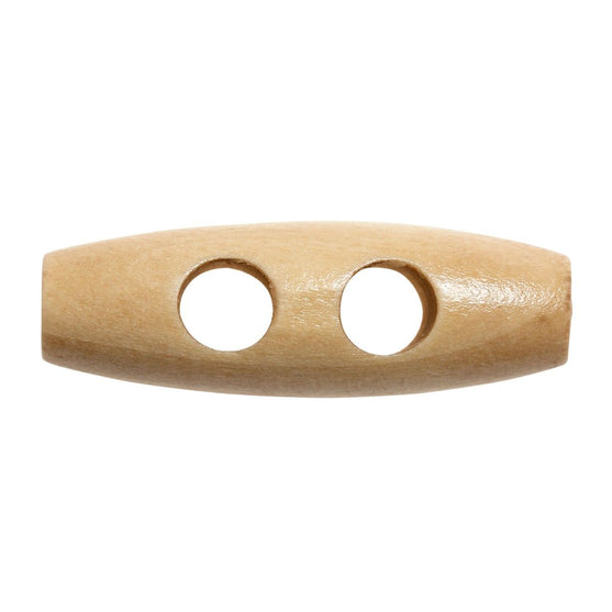 

Boutons en bois allongés - 35 mm - Go Handmade
2