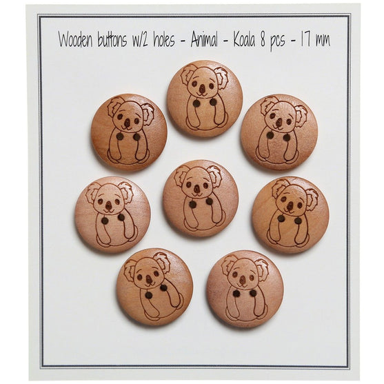 

Boutons animaux - 17 mm - Go Handmade
5