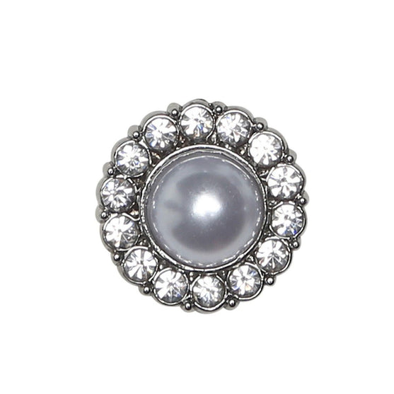 

Boutons Perle avec Pierre - Argent - Plusieurs Tailles - Go Handmade
1