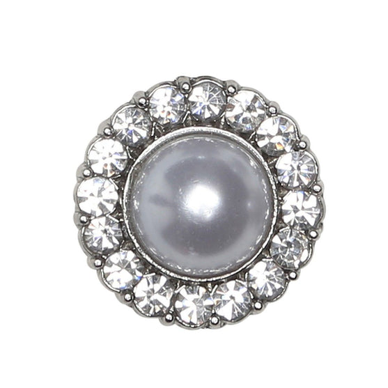

Boutons Perle avec Pierre - Argent - Plusieurs Tailles - Go Handmade
2