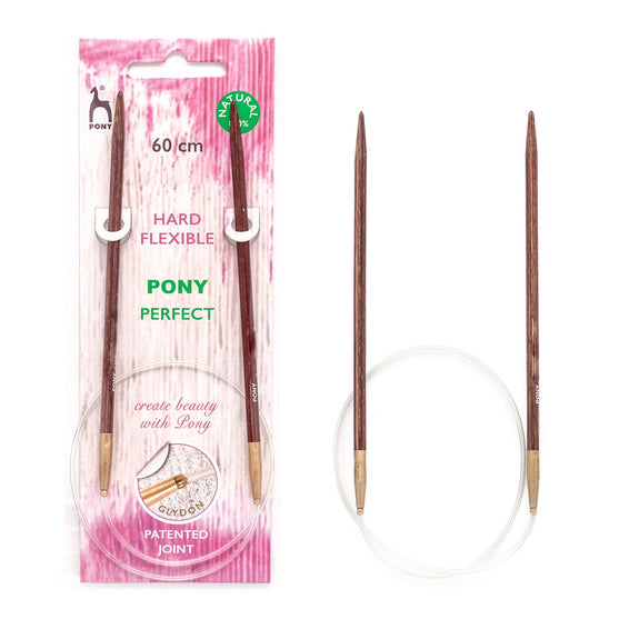 

Aiguilles circulaires Perfect - 60 cm - Pony
1
