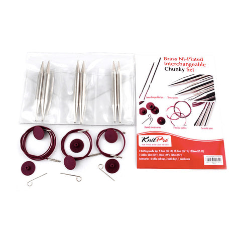 Set d’aiguilles circulaires interchangeables Nova Metal - KnitPro