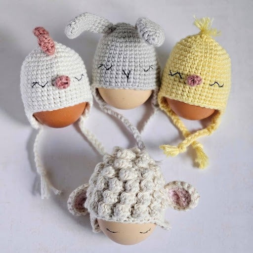 Bonnets d&#39;Œuf Douillets - Décoration de Pâques