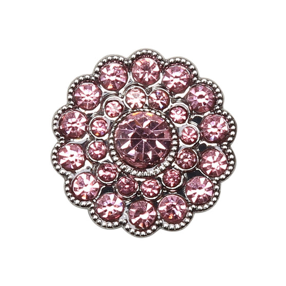 

Boutons Bling - Petites Pierres - Rose- 4 pcs. - Go Handmade
6