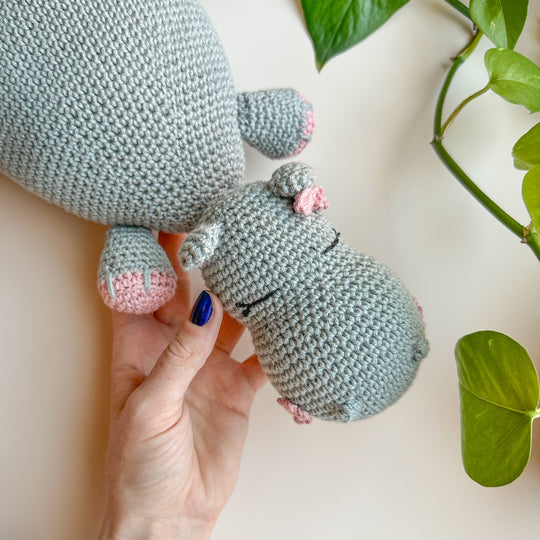 Fiona l’hippopotame - Doudou plat