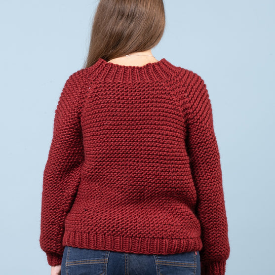 

Ditte - Pull au point mousse
5