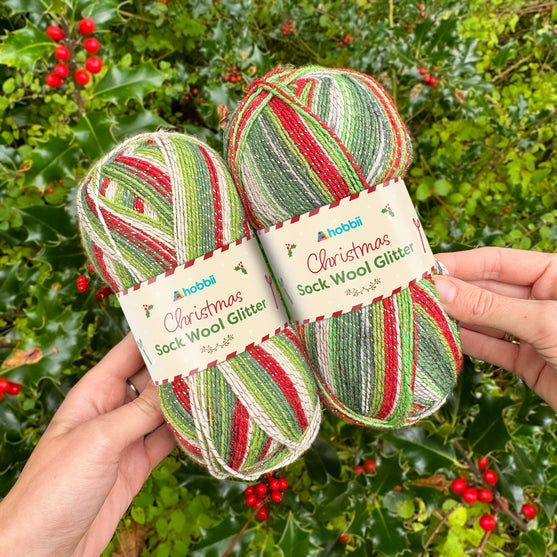 

Christmas Sock Wool Glitter (Édition limitée) - Hobbii
3