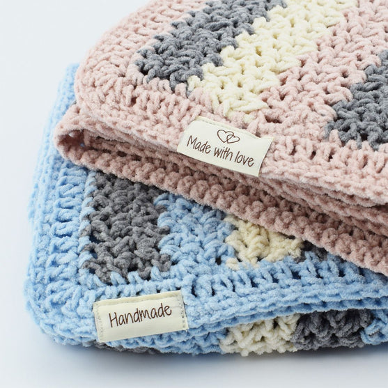 

10 Etiquettes - Made with love - 1 Cœur - 3,5 cm - Go Handmade
2