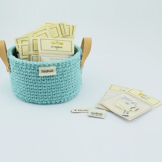 

10 Etiquettes - Made with love - 1 Cœur - 3,5 cm - Go Handmade
3