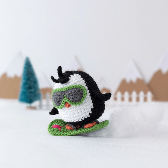 

Brady - Le pingouin snowboarder
5