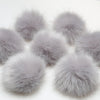 

Pompon, Gris, large/13 cm - Go Handmade
2