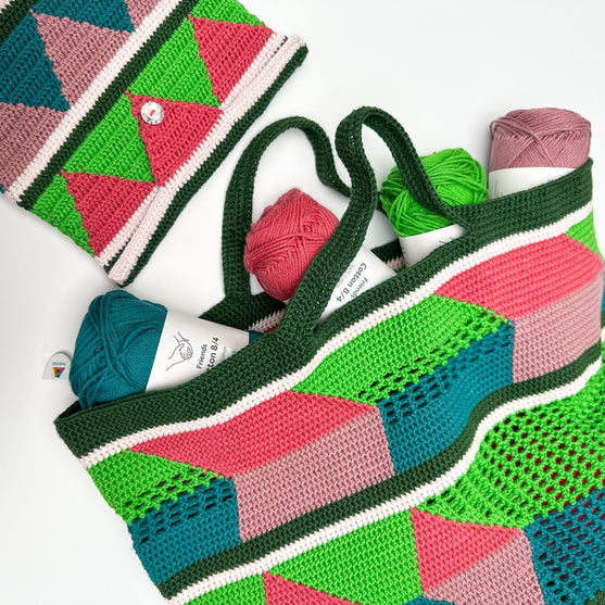 

Retro - Tote Bag et Pochette
5
