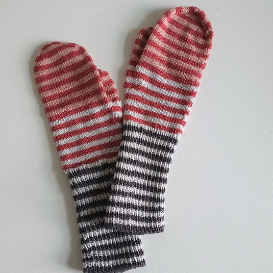 

Stribede Luffer - Moufles
5