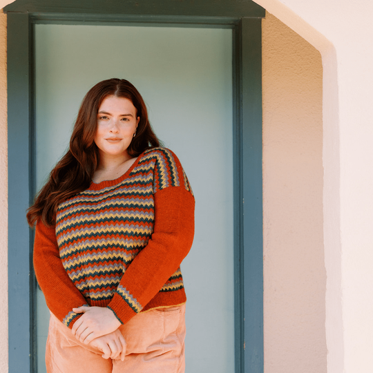 Lurdes - Pull Chevron