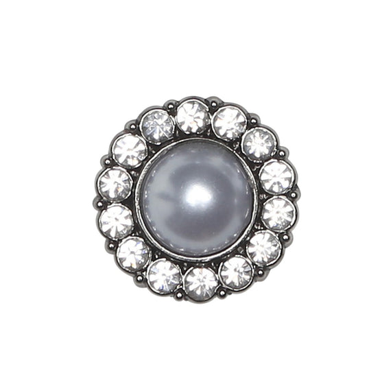 

Boutons Perle avec Pierre - Noirs - Plusieurs Tailles - Go Handmade
2
