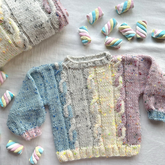 

Marshmallow Swirls - Pull enfant
1