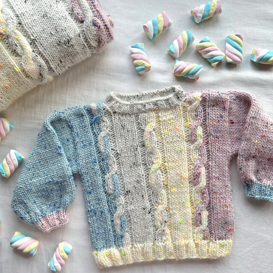 Marshmallow Swirls - Pull enfant