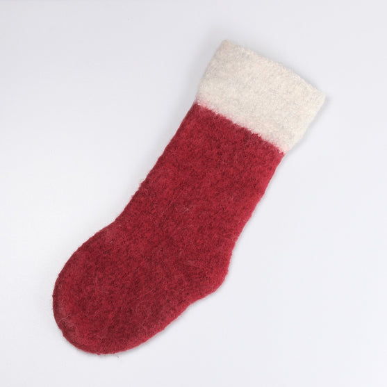 

Chaussette feutré de Noël
3