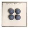 

Perles en silicone  - diamètre 18mm - 4 pièces - Go Handmade
3