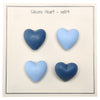 

Perles en silicone - Coeur - 4 pièces - Go Handmade
2