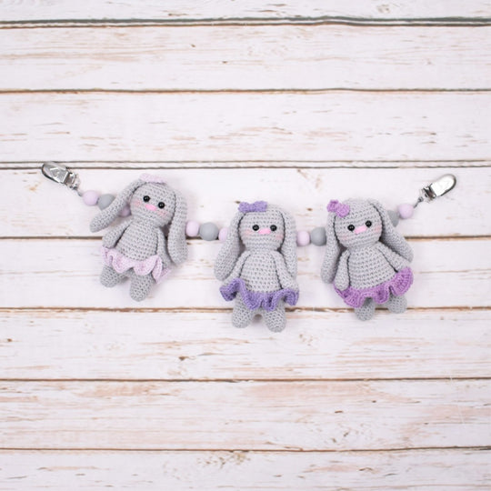 Baby Bunnies – Girls -  Guirlande de Landau