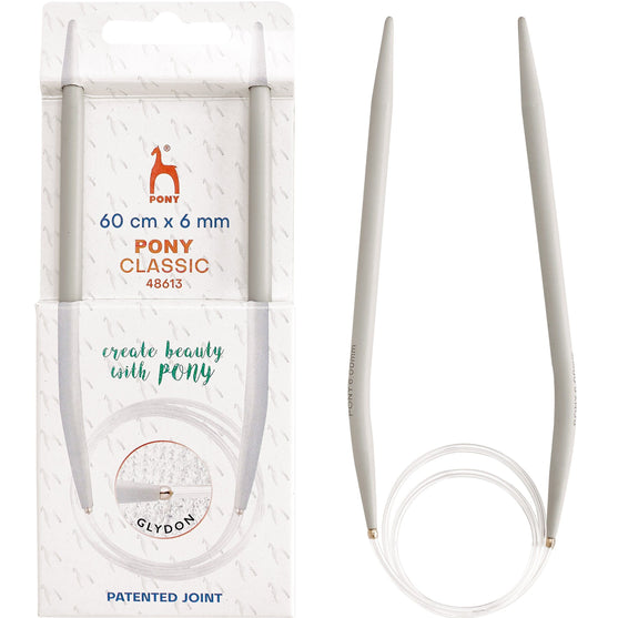 

Aiguilles circulaires - 60 cm - Pony
1