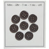 

Boutons Glitter - Noir - Plusieurs Tailles - Go Handmade
5