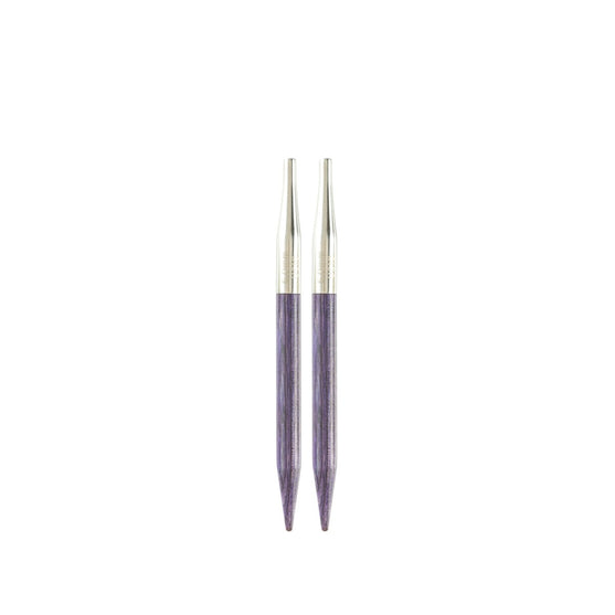 

Set d'aiguilles circulaires courtes interchangeables Betula Essential - Mulberry - Hobbii
9