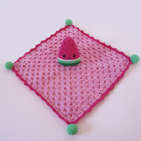 

Pastèque Kawaii - Doudou plat
2