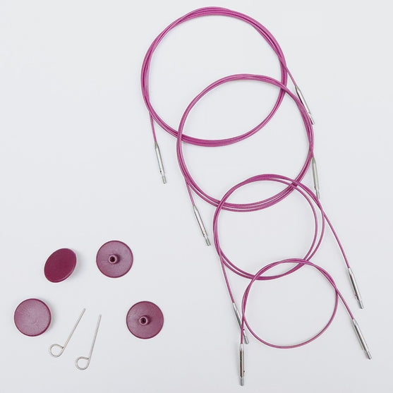 

Câble pour aiguilles circulaires interchangeables - KnitPro
3