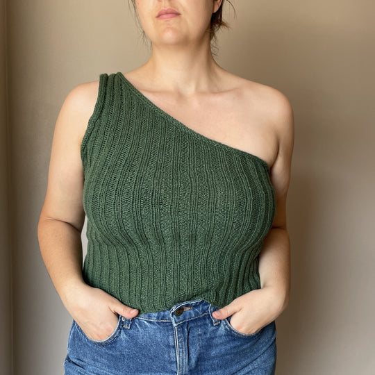Easy One Shoulder Top - Top asymétrique