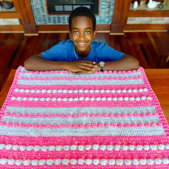 

Baby Bobble Blanket - Couverture
7
