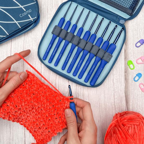 

Set de crochets Cosmo - 9 tailles - Indigo - Hobbii
9